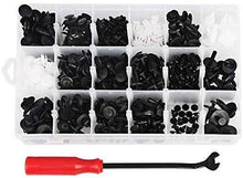 Load image into Gallery viewer, ANTS PART 415 PCS Car Retainer Clips &amp; Plastic Fasteners Kit-18 Most Popular Sizes Auto Push Pin Rivets Set -Door Trim Panel Clips for GM Ford Toyota Honda Chrysler
