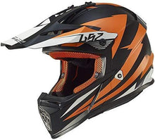 Load image into Gallery viewer, LS2 Helmets Motorcycle &amp; Powersports Helmet&#39;s Off-Road Fast Mini V2 (Strong Red Blue, Medium)
