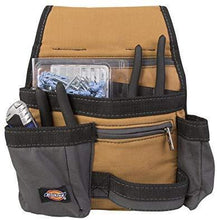 Load image into Gallery viewer, Dickies Work Gear 57019 Grey/Tan 11-Pocket Tool Pouch
