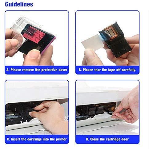 Novajet Remanufactured for Canon PG-245XL CL-246XL 245 XL 246 XL Ink Cartridge Replacement (2 Black 1 Tri-Color) for PIXMA iP2820 MG2420 MG2520 MG2922 MG2924 MX492