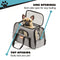 Pawfect Pets Airline Approved Pet Carrier Soft-Sided Cat Carrier and Dog Carrier for Small Dogs and Cats, Fits Underneath Airplane Seat. Comes with Two Fleece Pet Mats.