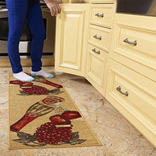 Load image into Gallery viewer, Ottomanson siesta collection runner rug, 20&quot;X59&quot;, Beige Kitchen Chef
