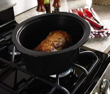 Load image into Gallery viewer, Crockpot SCCPVI600-S 6-Quart Countdown Programmable Oval Slow Cooker with Stove-Top Browning, Stainless Finish
