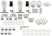 Load image into Gallery viewer, TMS WoodenSlidingDoor-Hardware Modern Interior Sliding Barn Wooden Door Hardware Track Set, Stainless Steel
