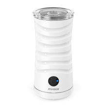 Load image into Gallery viewer, Milk Frother Miroco Electric Milk Steamer Automatic Soft Foam Maker Cold Hot Milk Warmer Silent Operation for Cappuccino, Latte, Coffee White
