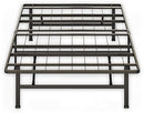 Simple Houseware 14-Inch Twin Size Mattress Foundation Platform Bed Frame, Twin