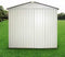 CrownLand outdoor storage shed 4x7 FT tool house garden backyard with roof green white