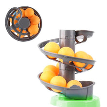 Load image into Gallery viewer, qwrew05 Table Tennis Exerciser, Practice Children&#39;s Toys Practicing Ping Pong Ball Automatic Launcher Sports Training Equipment
