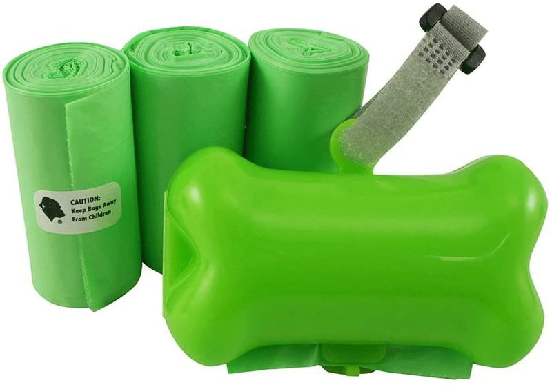 Gorilla Supply 60 Pet Poop Bags with Dispenser, EPI Technology, 3 Rolls