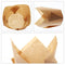 Hestya 150 Pieces Tulip Muffin Baking Cups Cupcake Muffin Liners Baking Cup Holder, Natural Color