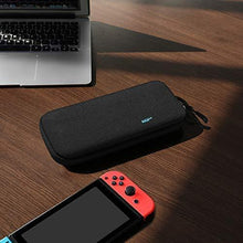Load image into Gallery viewer, Nintendo Switch Case, VUP Switch Hard Cover Protective Travel Storage Shell for Nintendo Switch Console &amp; Accessories with 18 Game Cartridges and Handle (Gray)
