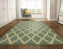 Load image into Gallery viewer, Ottomanson Glamour Collection Contemporary Moroccan Trellis Design Kids Rug (Non-Slip) Kitchen and Bathroom Mat Rug, 3&#39;3&quot; X 5&#39;0&quot;, Grey
