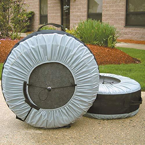 Kurgo Seasonal Tire Tote | Wheel Felts | Spare Tire Cover | Portable Wheel Bags | Winter Tire Cover | Eco-Friendly Tire Totes | Handle for Easy Transportation | Universal Fit