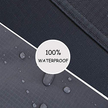 Load image into Gallery viewer, FLYMEI Patio Furniture Cover, Waterproof Outdoor Table Cover 600D Oxford Heavy Duty Fit Large Size Round Table Set Grey (Round 60&quot;(Dia)×22.5&quot;(H))
