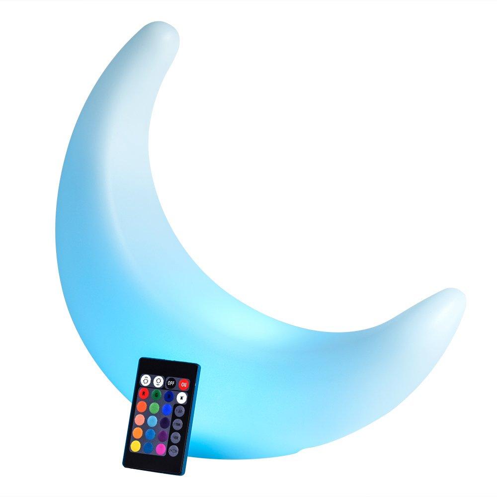 LED Light Ball LOFTEK: 8-inch RGB Dimmable Globe Mood Lamp with Remote Control, 16 Colors Changing Floating Pool Lights, 5V USB Fast Charging, IP68 Waterproof Orbs,Perfect for Nursery or Decor Use