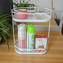 Load image into Gallery viewer, ZGXY 2 Tier Food Storage Container for Cabinet, Pantry, Refrigerator, Countertop Organizer for Spices, Condiments, Baking Supplies-Pink
