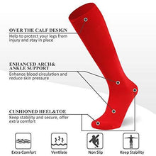 Load image into Gallery viewer, Mifidy Soccer Socks Unisex Team Sports Football Long Tube Knee High Socks 4 Sizes
