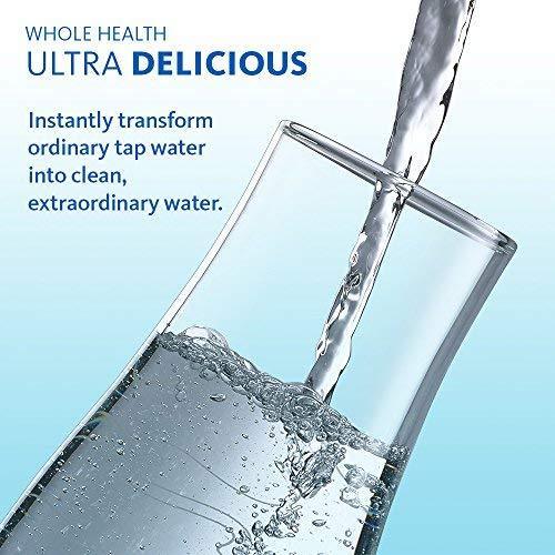 Aquasana OptimH2O Reverse Osmosis Under Sink Water Filter System - Filters 95% Of Fluoride - Kitchen Counter Faucet Filtration - Brushed Nickel - AQ-RO-3.55