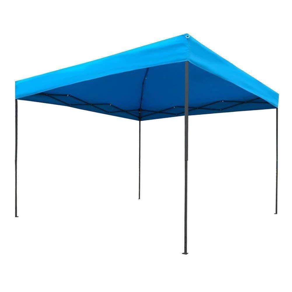 Le Papillon 10 x 10 Ft Instant Foldable Outdoor Pop up Canopy, Sky Blue