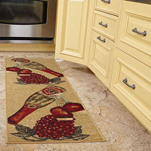 Load image into Gallery viewer, Ottomanson siesta collection runner rug, 20&quot;X59&quot;, Beige Kitchen Chef
