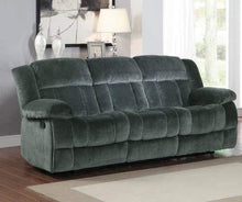 Load image into Gallery viewer, Homelegance Laurelton 90&quot; Microfiber Double Reclining Sofa, Chocolate Brown
