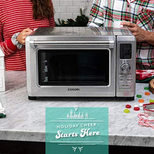Load image into Gallery viewer, COSORI CO130-AO Toaster Oven with Air Fryer, Dehydrator, Pizza &amp; Roaster, Christmas Healthy Gift, Recipes &amp; Accessories Included, 30L, Silver
