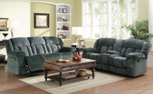 Load image into Gallery viewer, Homelegance Laurelton 90&quot; Microfiber Double Reclining Sofa, Chocolate Brown
