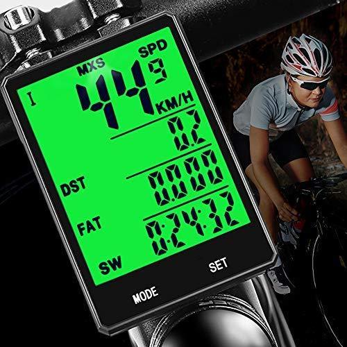 SY Bicycle Speedometer and Odometer Wireless Waterproof Cycle Bike Computer with LCD Display & Multi-Functions by YS