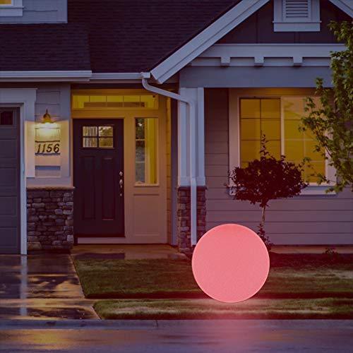 LED Light Ball LOFTEK: 16-inch RGB Colors Light Sphere with Remote Control, Cordless Floating Pool Lights, IP68 Waterproof and Rechargeable Battery, Sensory Toys for Kids, Home, Garden, Party Decor