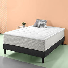Load image into Gallery viewer, Zinus 2.5 Inch Green Tea Memory Foam Quilted Mattress Pad for Mattresses 12 Inches and under, Mattress Topper Rejuvenator, King
