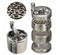 Herb Grinder Tobacco Grinder Aluminum Herb Spice Crusher Smoking Pipes Hand Crank 2.5" 4 Colors