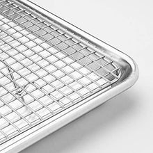 Load image into Gallery viewer, Baking Rack - Cooling Rack - Stainless Steel 304 Grade Roasting Rack - 10&quot; X 15&quot; - Heavy Duty Oven Safe, Commercial Quality Cooling Racks For Baking - Metal Wire Grid Rack Design by DuraCasa

