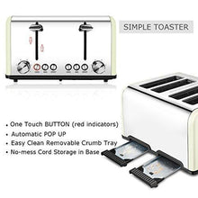 Load image into Gallery viewer, 2 Slice Toaster, CUSIBOX Extra Wide Slots Stainless Steel Toaster with 7 Bread Browning Settings, REHEAT/DEFROST/CANCEL Function, 750W
