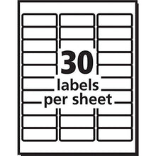 Load image into Gallery viewer, Avery 5160 Easy Peel Address Labels, White, 1 x 2-5/8 Inch, 3,000 Count (Pack of 1) Pack of 2
