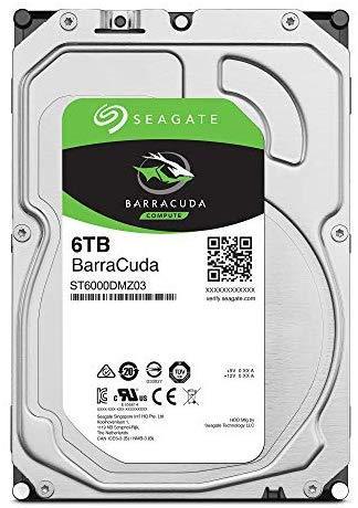 Seagate BarraCuda 2TB Internal Hard Drive HDD – 3.5 Inch SATA 6Gb/s 7200 RPM 256MB Cache 3.5-Inch – Frustration Free Packaging (ST2000DM008)