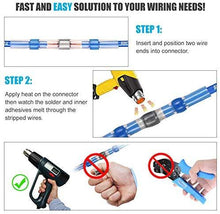 Load image into Gallery viewer, Kuject 120PCS Solder Seal Wire Connectors, Self-Solder Heat Shrink Butt Connector Waterproof Insulated Electrical Butt Splice Wire Terminals for Marine Automotive Aircraft Boat Truck Stereo Wire Joint
