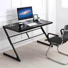 Load image into Gallery viewer, FIVEGIVEN Rustic Computer Writing Desk Industrial Study Table Simple Z Shaped Desk Driftwood 48 Inch
