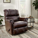 Lane Home Furnishings 4208-19 Crisscross Latte Rocker Recliner, Medium