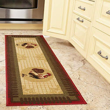 Load image into Gallery viewer, Ottomanson siesta collection runner rug, 20&quot;X59&quot;, Beige Kitchen Chef
