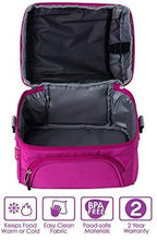 Load image into Gallery viewer, Bentgo Lunch Bag (Gray) - Insulated Lunch Tote for Work and School with Top and Main Compartments, 2-Way Zipper, Adjustable Strap, and Front Pocket - Fits All Bentgo Lunch Boxes and Other Containers
