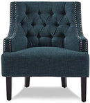 Homelegance Charisma Fabric Accent Chair, Indigo