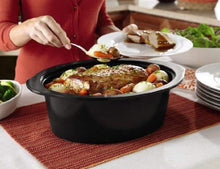 Load image into Gallery viewer, Crockpot SCCPVI600-S 6-Quart Countdown Programmable Oval Slow Cooker with Stove-Top Browning, Stainless Finish
