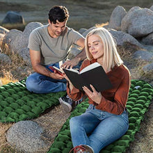 Load image into Gallery viewer, Camping Sleeping Pad - Ultralight Air Camping Mat - Best Inflatable Sleeping Pads for Camping, Backpacking, Hiking Camping Mattress - Lightweight Sleeping Mat - Compact, Durable Camping Pad Bed
