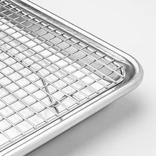 Load image into Gallery viewer, Baking Rack - Cooling Rack - Stainless Steel 304 Grade Roasting Rack - 10&quot; X 15&quot; - Heavy Duty Oven Safe, Commercial Quality Cooling Racks For Baking - Metal Wire Grid Rack Design by DuraCasa
