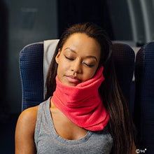 Load image into Gallery viewer, trtl Pillow - Scientifically Proven Super Soft Neck Support Travel Pillow – Machine Washable (Coral)
