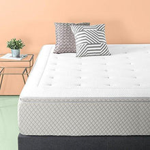 Load image into Gallery viewer, Zinus 2.5 Inch Green Tea Memory Foam Quilted Mattress Pad for Mattresses 12 Inches and under, Mattress Topper Rejuvenator, King
