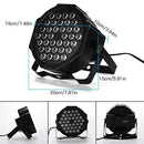 Luditek DMX Stage Lights, 36 LED DJ Par Lights with Remote,Sound Activated Stage Lighting for Dance Party DJ Show-2 Pack