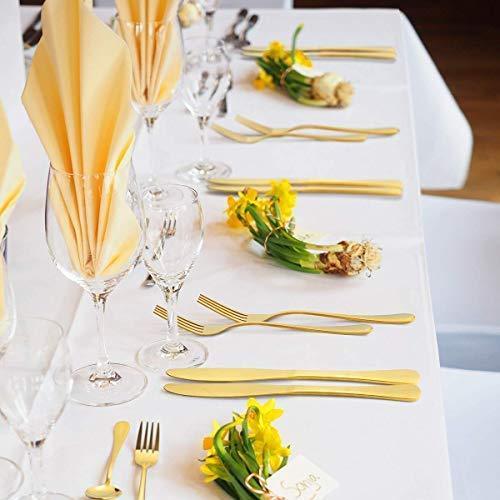 24 Piece Silverware Teivio  Set, Flatware Utensils Set Mirror Polished, Dishwasher Safe Service for 4, Include Knife/Fork/Spoon/Steak Knife/Wire Mesh Steel Cutlery Holder Storage Trays (Silver)