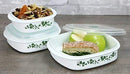 Corelle Coordinates by CulinWare 6-Piece Microwave Cookware, Steamer and Storage Set, Splendor