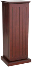 Load image into Gallery viewer, Southern Enterprises Media Storage Pedestal - Cherry
